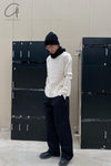 Daniel Andresen Hat Collection I Zhou Yun Belgian Knitted Handmade Hat DA-CYR7-HEI Pure Cashmere Black 7 PDA100